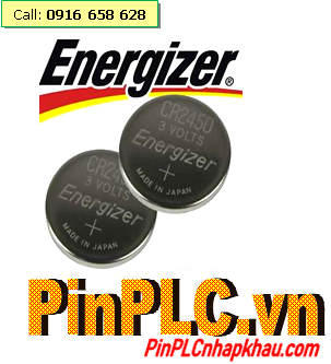 Energizer CR2450, Pin 3v lithium Energizer CR2450 |TẠM HẾT HÀNG 